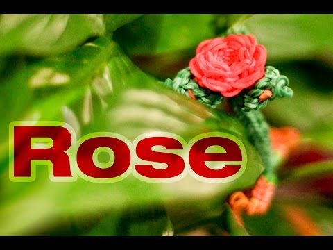 Rainbow Loom 3D Valentines Rose Charm Tutorial - Advanced Rainbow Loom 3D Valentines Rose Charm Tutorial - Advanced