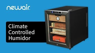 Cigar Humidor with Climate Control | NewAir CC-100H