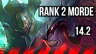 MORDEKAISER vs AATROX (TOP) | Rank 2 Morde | BR Challenger | 14.2