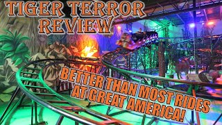 Tiger Terror Review, Safari Land Awesome Indoor Coaster | Better than Most Rides at Great America!