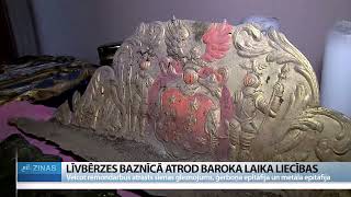 ReTV: Līvbērzes baznīcā atrod baroka laika liecības