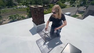 Installing a Chimney Cap ​⁠