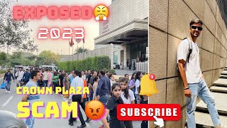 EXPOSED 🤬Crown Plaza Sale Rohini || 🙌🏻Big Scam || 2023 #trending #hindu #viralvideo #subscribenow