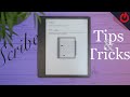 Amazon Kindle Scribe tips and tricks | 14 MUST try features!