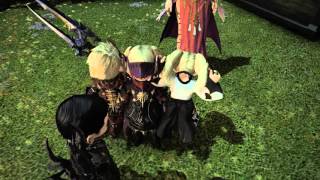 Final Fantasy XIV - When lalafells gather together....