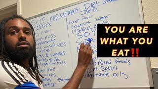 Self Improvement Guide: High vs LOW Vibrational Foods | What To Eat