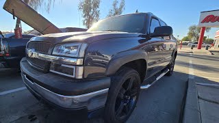 02 al 07 chevy avalanche 5.3 2w como cambiar el  sin fin o steering gear box y rituals de adentro