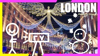 【隨意Vlog】FV倫敦冬日特輯 ☃️回味一個白色聖誕 Christmas at London