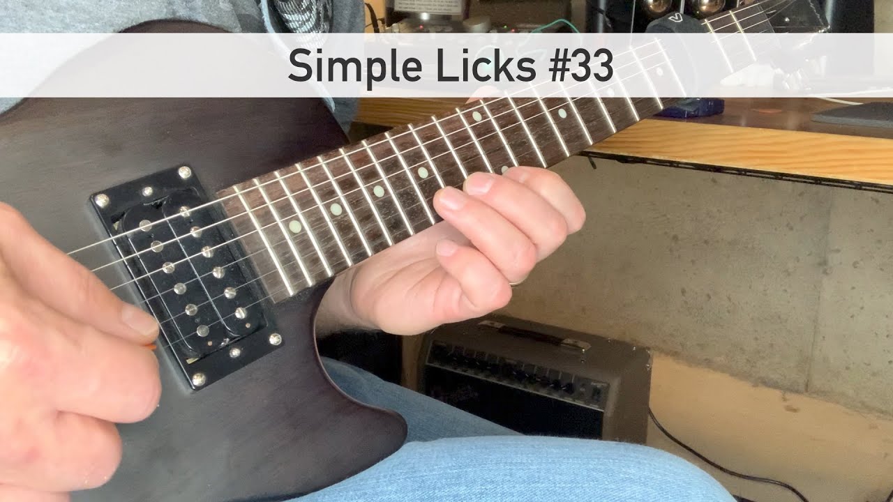 Drama Of Life // Simple Guitar Licks: Episode #33 // Descending ...