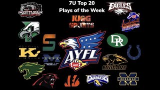 Jugg Sports AYFL 7U Top 20 Week 2 Highlights