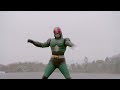 black rx 変身シーン　【仮面ライダー3号】