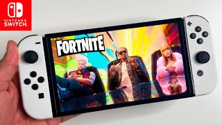 Fortnite Remix Chapter 2 Gameplay on Nintendo Switch OLED