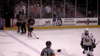 Ryan Reaves vs. Arturs Kulda 04-01-09