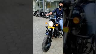 Delivery of Royal Enfield Meteor 350😍🔥💥 l Stellar blue l 4k hd l #shorts