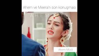 masum/Ahem ve Meera'n son konuşması saathiya/Ahem and Meera's last conversation