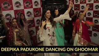 Deepika Padukone Dancing on Ghoomar | Padmavati Promotions