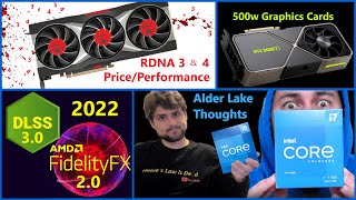 RDNA 3 Pricing, 500w Nvidia Lovelace, FSR v DLSS, Alder Lake | Hardware Unboxed | Broken Silicon 127