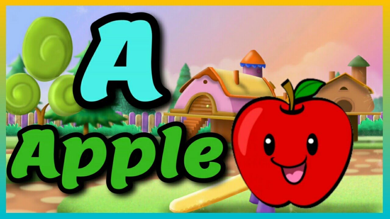 A For Apple,B For Ball, Abc Phonics Songs, Alphabets, Alphabet Songs ...