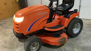 SOLD: Simplicity Conquest 2350 (50”) Garden Tractor