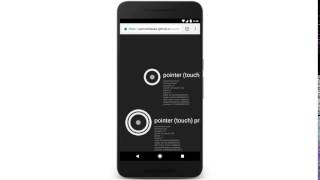 Pointer Events now in Chrome.