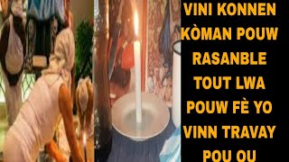 VINI KONNEN KOMAN POUW RASANBLE TOUT LWA NAN FANMIW KAP BA OU PWOBLEM