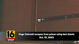 Hugo Selenski escapes prison with bed sheets | From the WNEP Archive [October 10, 2003]
