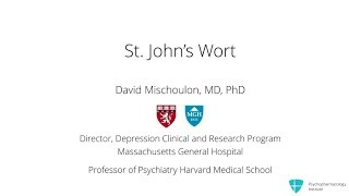 St. John's Wort for Depression: A Clinical Summary