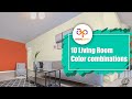 10 Living Room -Light Color combinations of Asian Paints with codes #asianpaints #colorcombinations