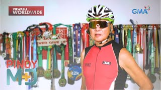 65-anyos na lolo, batak na batak na sumabak sa mga biking competition! | Pinoy MD