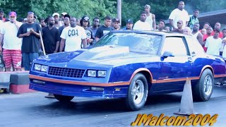 3+ HOURS OF BACKWOOD DRAG STRIP ACTION....TRUE STREET CARS, NITROUS AND NASTY DRIVERS