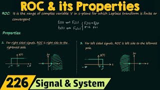 ROC and its Properties