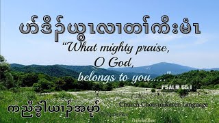 ပာ်ဒိၣ်ယွၤလၢတၢ်ကိးမံၤ Adore God in Everything (Crd. ✍🏻Rev. Phu Roland) Church Choir in Karen