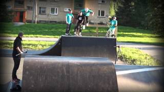 ÜLEMISTE FREESTYLE 2012 8 SEPTEMBER WARMUP @ JUURU SKATEPARK