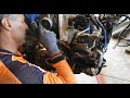 Building a WRX rally car in the shed - EP 4. Engine and gearbox fit.