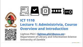 Lecture 01: Administrivia, Course Overview and Introduction