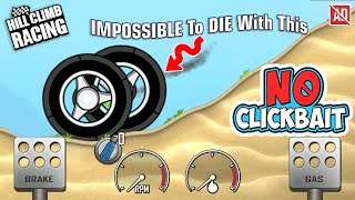 Hill Climb Racing e-Car XL Wheels | Hacked | Impossible to die ! [Gameplay]