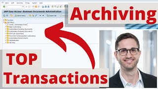 SAP Archiving - Top SAP ArchiveLink Transactions