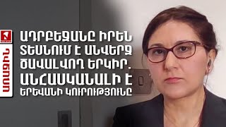 Ադրբեջանը իրեն տեսնում է անվերջ ծավալվող երկիր. անհասկանալի է Երևանի կուրությունը