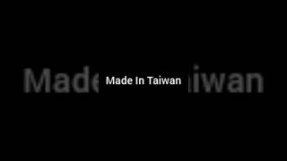 Made In Taiwan CR Test