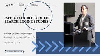 RAT: A flexible tool for search engine studies @ RAT Community Meeting 2024