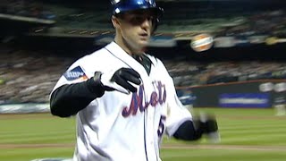 SD@NYM: Wright hits first Mets homer at Citi Field