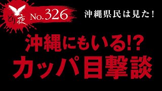 【沖縄怪談】No.326 必聴！カッパ目撃談【みんな河童の話題が好きなの？】