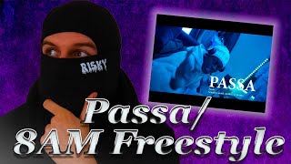 LeoStayTrill - Passa/8AM Freestyle (Official Music Video) REACTION