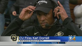 University of Colorado athletic director fires Head Coach Karl Dorrell