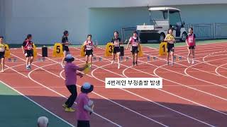 2023 경상북도 교육감배 여초5학년 100m 결승전