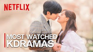 Top 14 Most Watched KDramas on Netflix! [Ft HappySqueak]