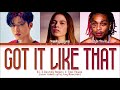 B I, Destiny Rogers, Tyla Yaweh   'Got It Like That' Lyrics Color Coded Lyrics