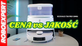 Ecovacs T30 Pro Omni - robot sprzątający z mopowaniem i bazą All-in-One