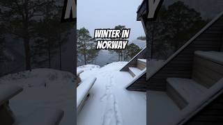 HARSH Winter in Norway🇳🇴Have you been to Norway yet? #travel #winter #outdoors #trip #amazing #ad