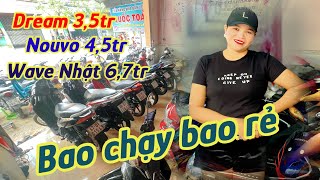 Bán Wave Nhật 6,7tr Nợ dí bà chủ xả lấy vốn 3,5tr cũng có xe 4,5tr cũng bán ở Dĩ An